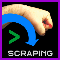 Scraping Fist