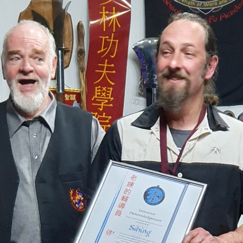 Senior Sifu & 2nd Degree Black Sash, Robert G